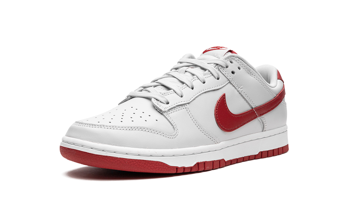 Dunk Low "Vast Grey / Varsity Red"
