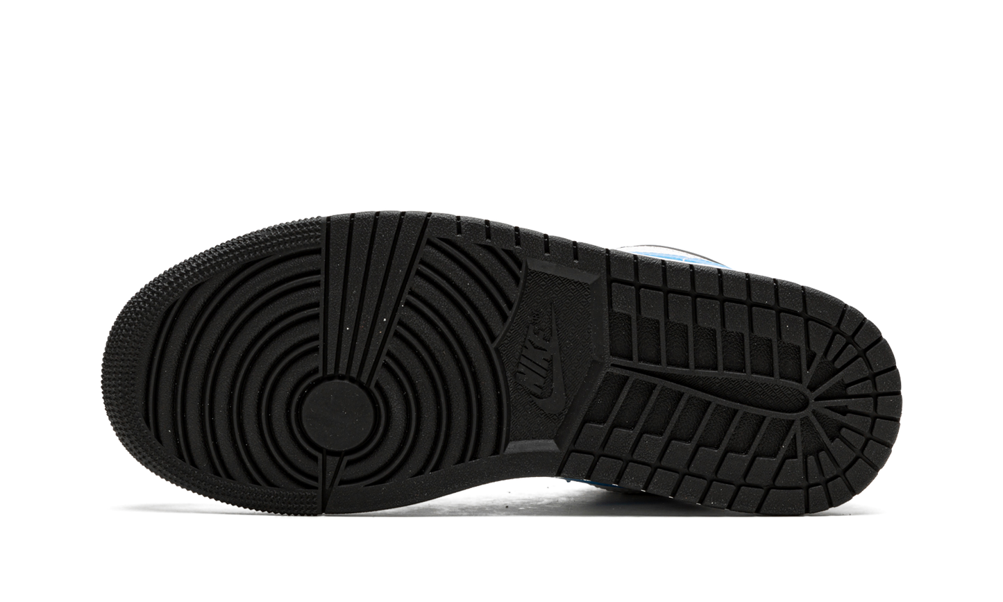 AIR JORDAN 1 LOW WMNS "Black / University Blue"