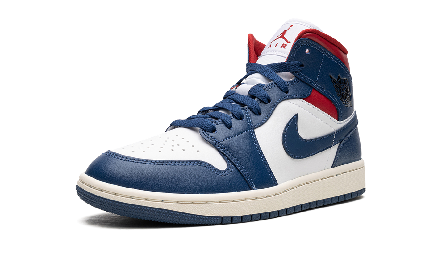 AIR JORDAN 1 MID WMNS "Blue / Red"