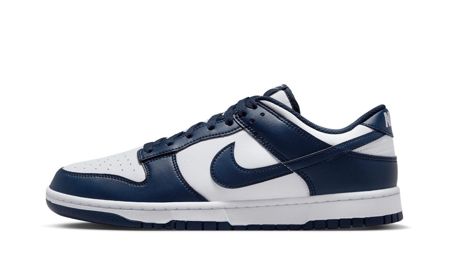 Dunk Low "White Midnight Navy"
