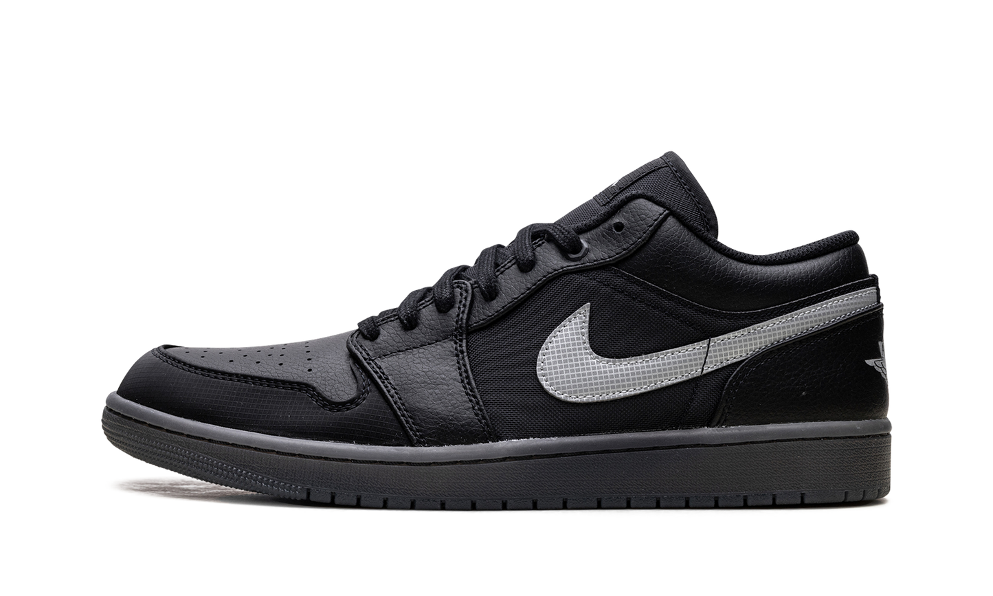 Jordan 1 Low "Black White Dark Smoke Grey"
