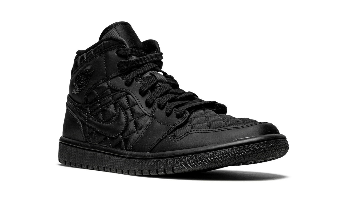 AIR JORDAN 1 MID QUILTED WMNS "Black"