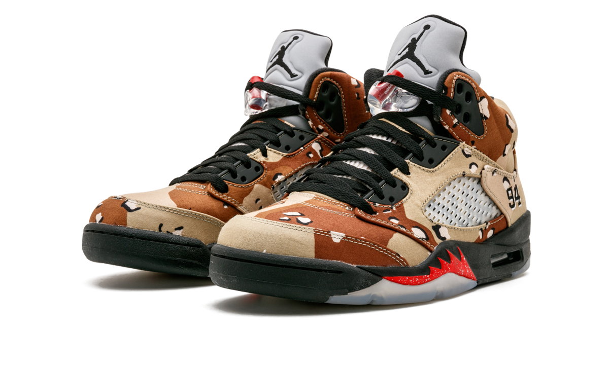 Air Jordan 5 Retro Supreme "Camo"