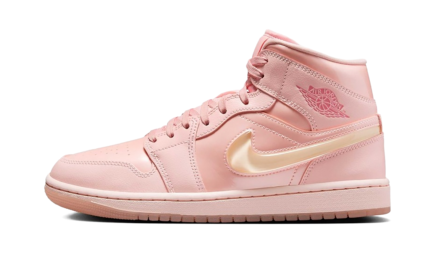 Jordan 1 Mid WMNS "Patent Valentine's Day"