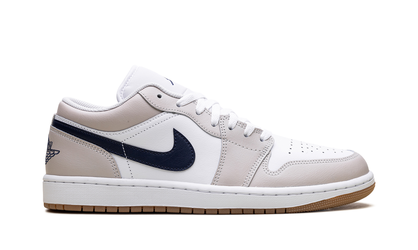 Jordan 1 Low "Midnight Navy Neutral Grey"