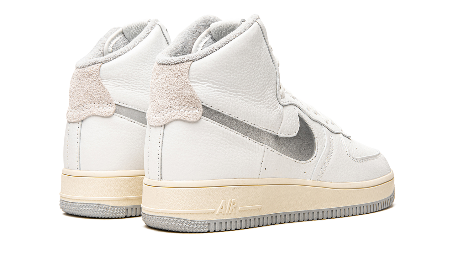 AIR FORCE 1 HIGH SCULPT MNS WMNS "White / Silver"