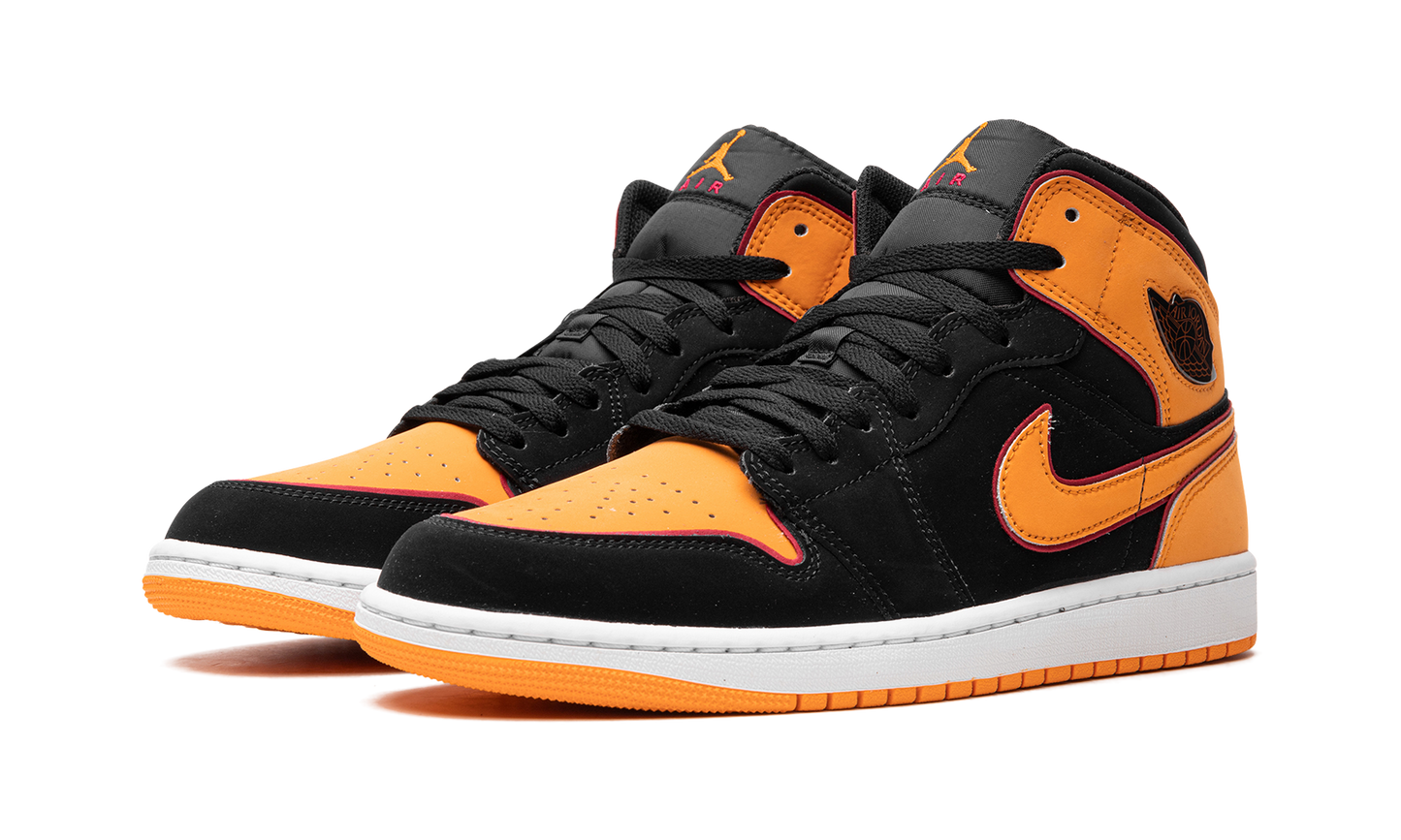 Air Jordan 1 Mid "Vivid Orange"