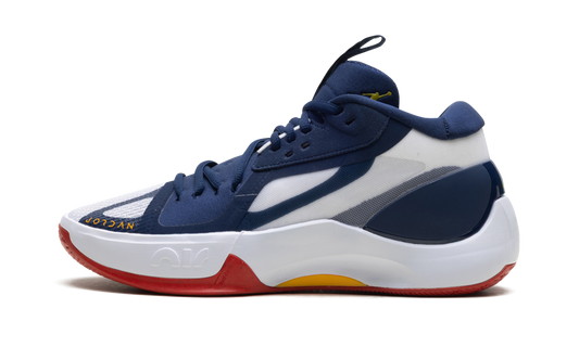 Jordan Zoom Separate "Midnight Navy/University Gold"