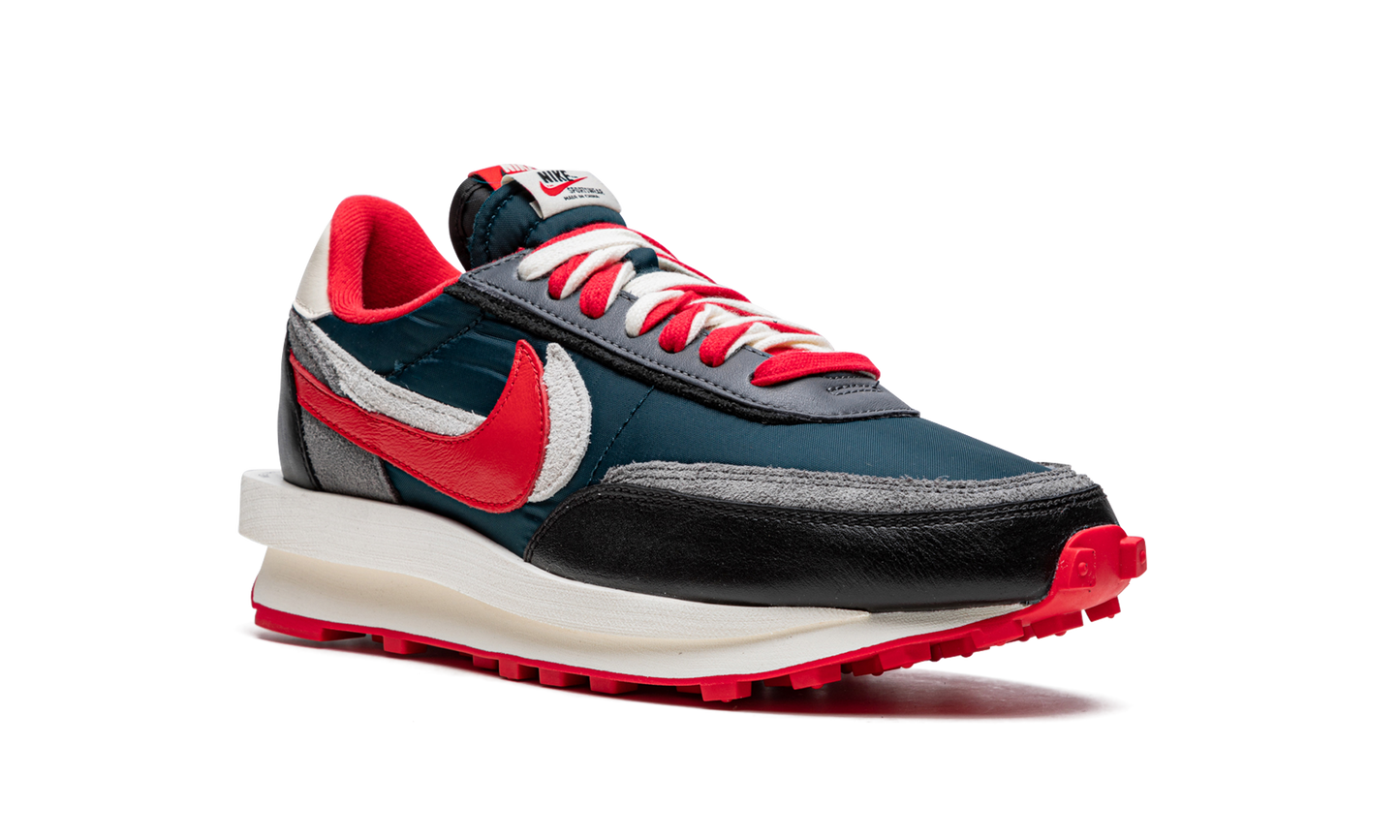 LDWaffle "Undercover x Sacai - Midnight Spruce University Red"