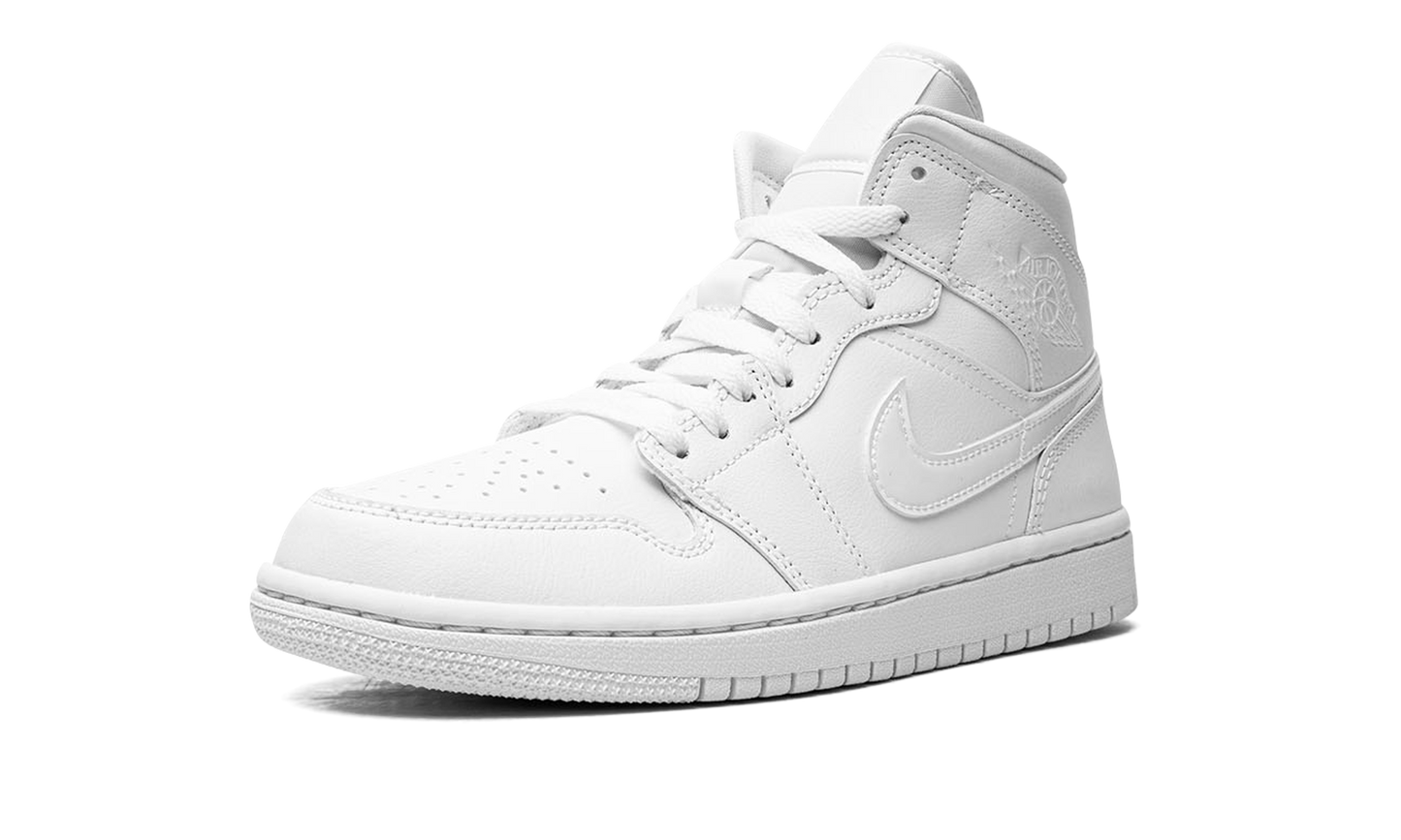 AIR JORDAN 1 MID WMNS "Triple White 2022"