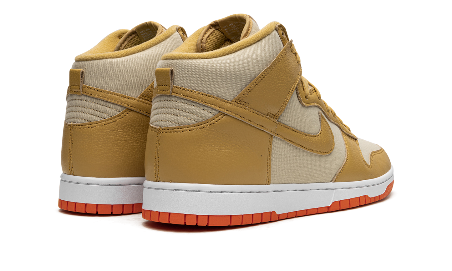 Dunk High "Gold Canvas"