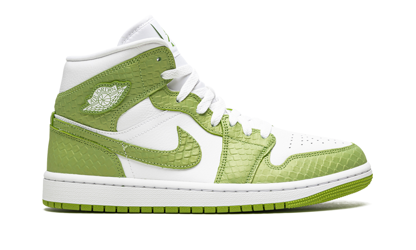 AIR JORDAN 1 MID SE WMNS "Green Python"