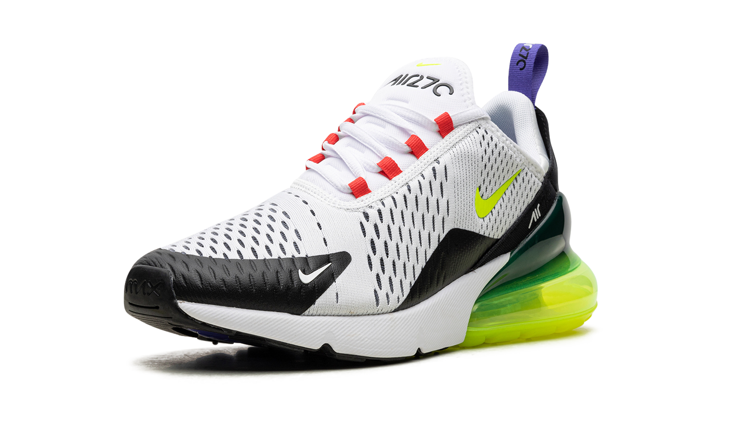 AIR MAX 270 WMNS "White Volt Siren Red"