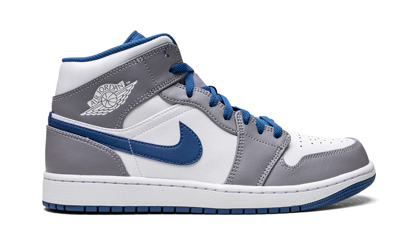 Air Jordan 1 Mid "True Blue"