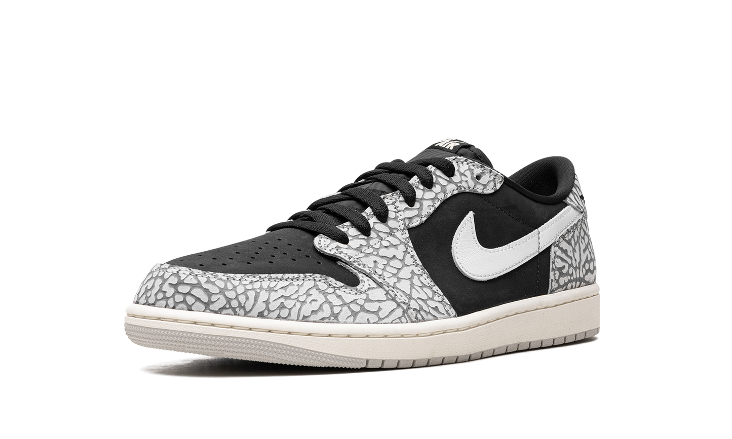 Air Jordan 1 Low "Black Elephant"