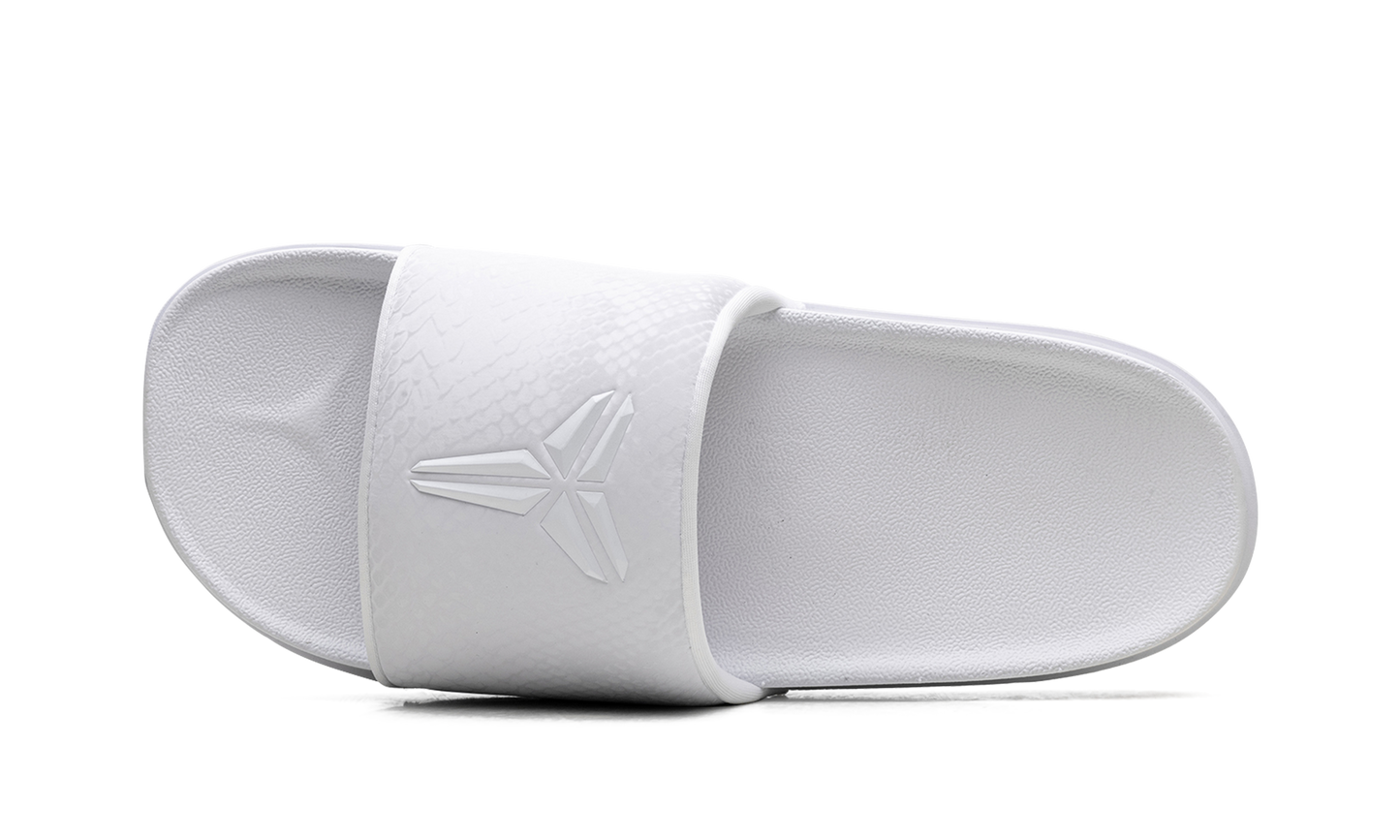 Kobe Offcourt Slide "Triple White"