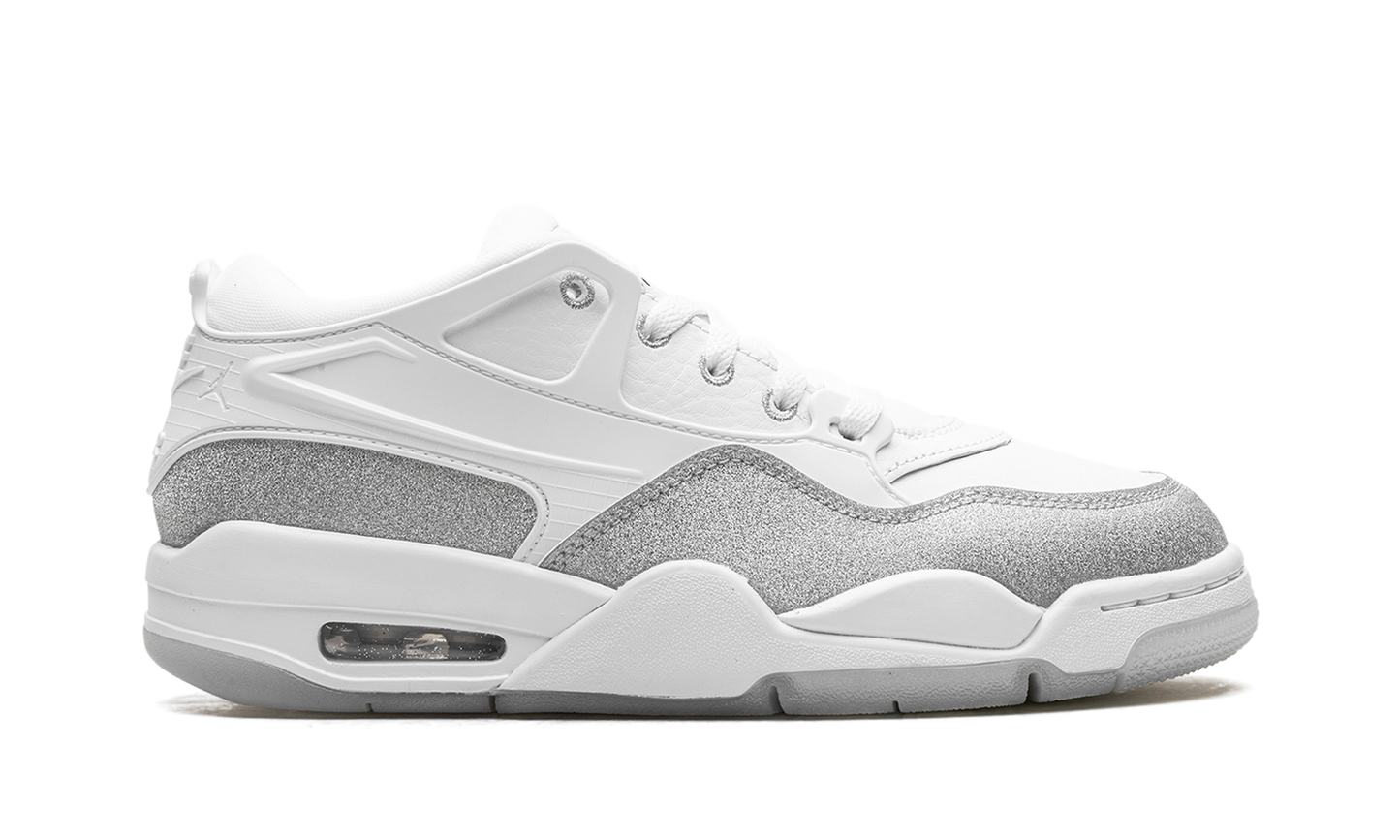 Air Jordan 4 RM WMNS "White Metallic Silver"