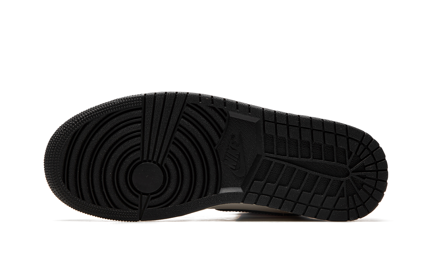 AIR JORDAN 1 MID WMNS "Black / Gym Red / Sail"