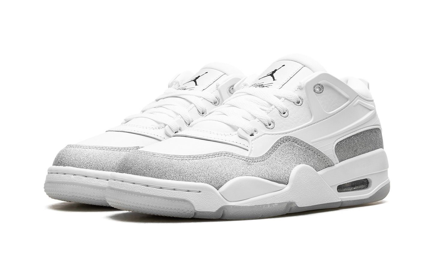 Air Jordan 4 RM WMNS "White Metallic Silver"