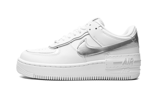 AF1 SHADO MNS WMNS "White Metallic Silver"
