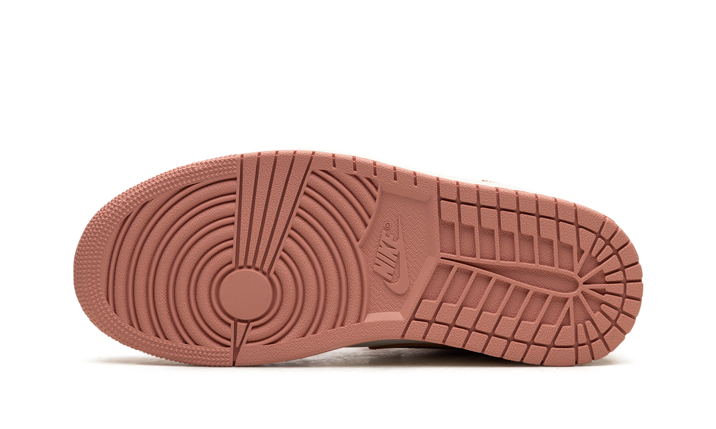 AIR JORDAN 1 MID WMNS "RED STARDUST"