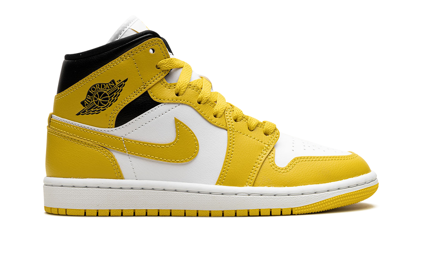 Air Jordan 1 Mid WMNS "VIVID SULFUR"