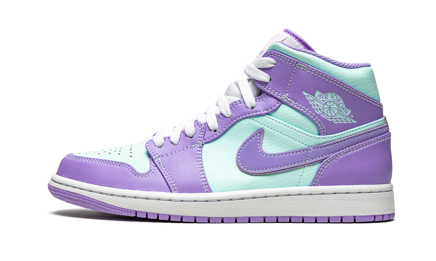Air Jordan 1 Mid "Purple Pulse / Glacier Blue"