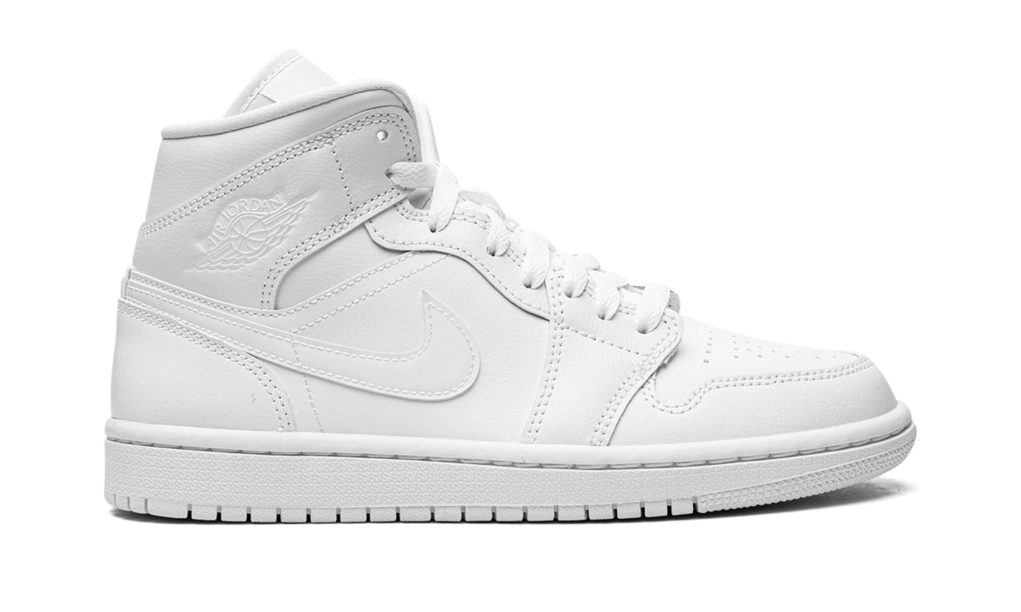 AIR JORDAN 1 MID WMNS "Triple White 2022"