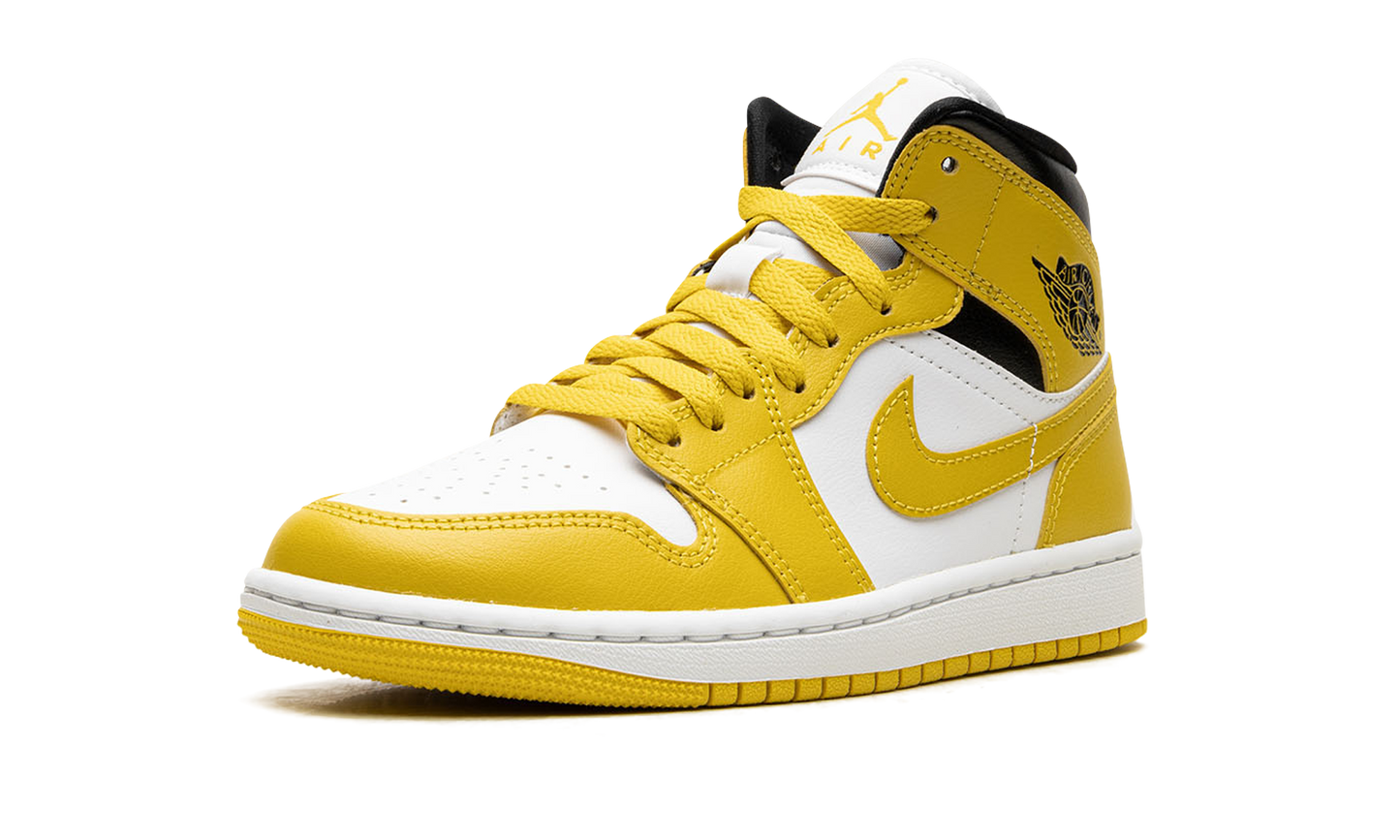 Air Jordan 1 Mid WMNS "VIVID SULFUR"