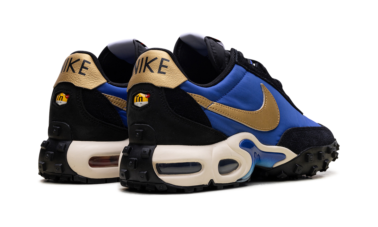 Air Max Waffle Racer "Hyper Blue / Metallic Gold"