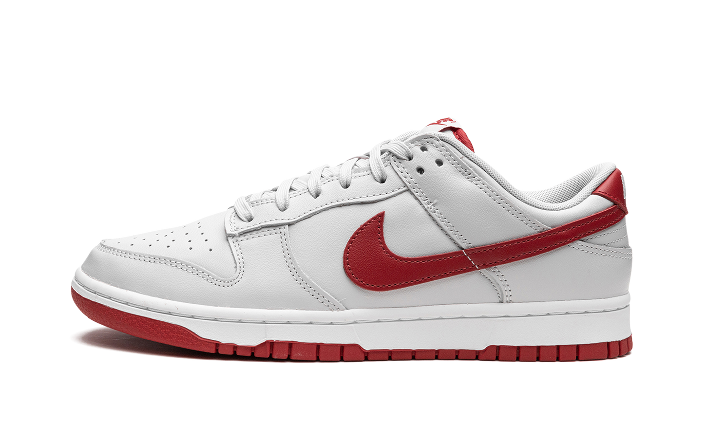Dunk Low "Vast Grey / Varsity Red"