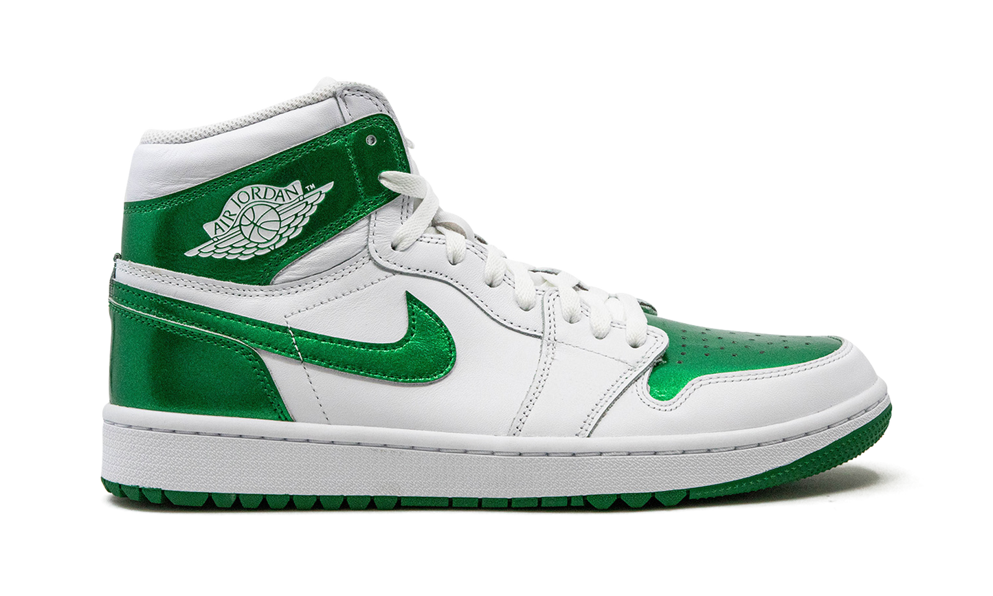 Air Jordan 1 High Golf "Metallic Green"