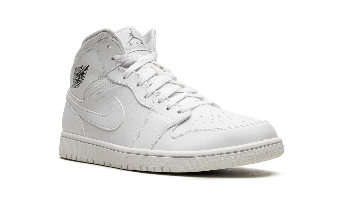 Air Jordan 1 Mid "White / Cool Grey"
