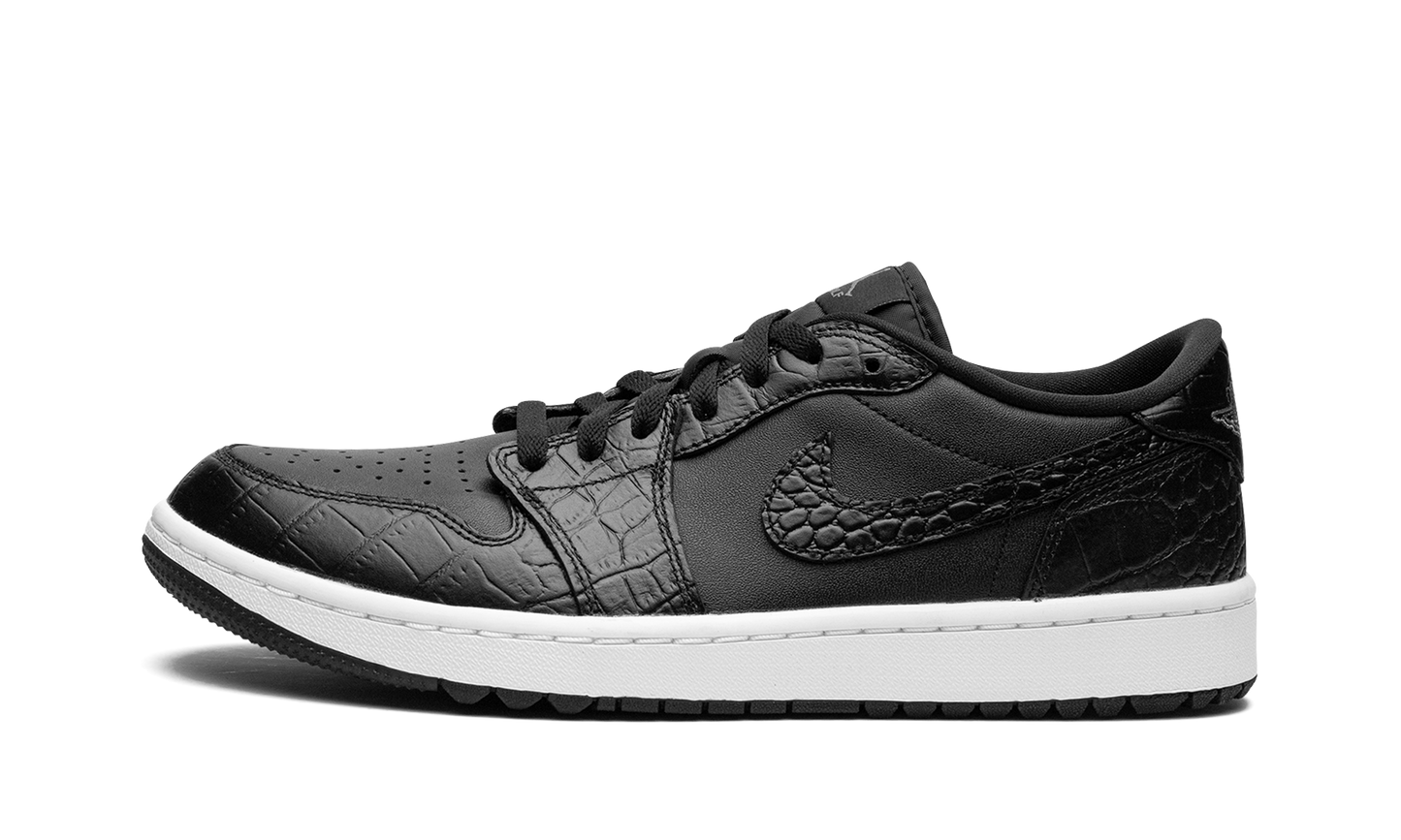 Air Jordan 1 Golf Low "Black Croc"