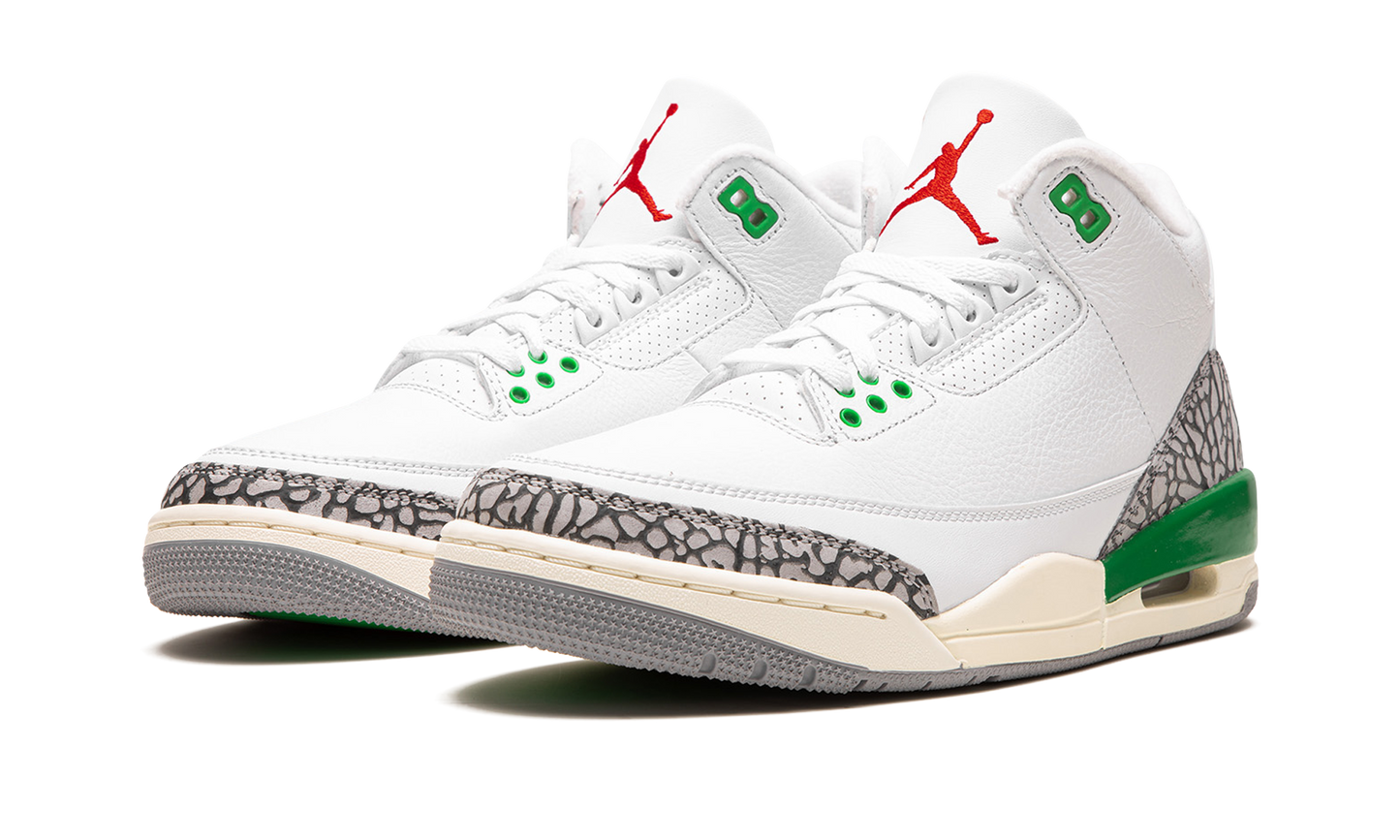AIR JORDAN 3 WMNS "Lucky Green"