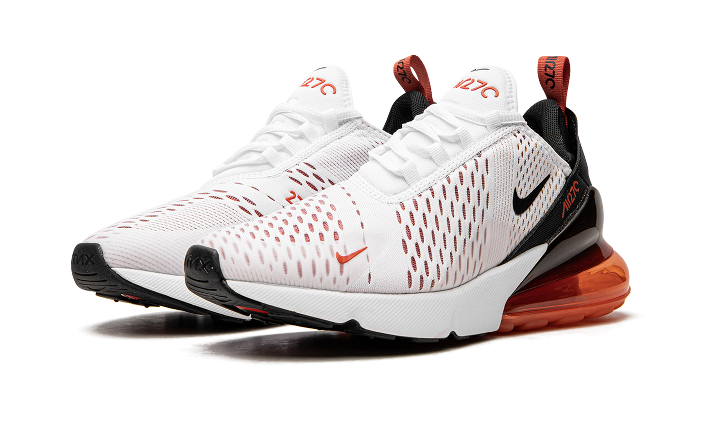AIR MAX 270 MNS WMNS "White / Mantra Orange"
