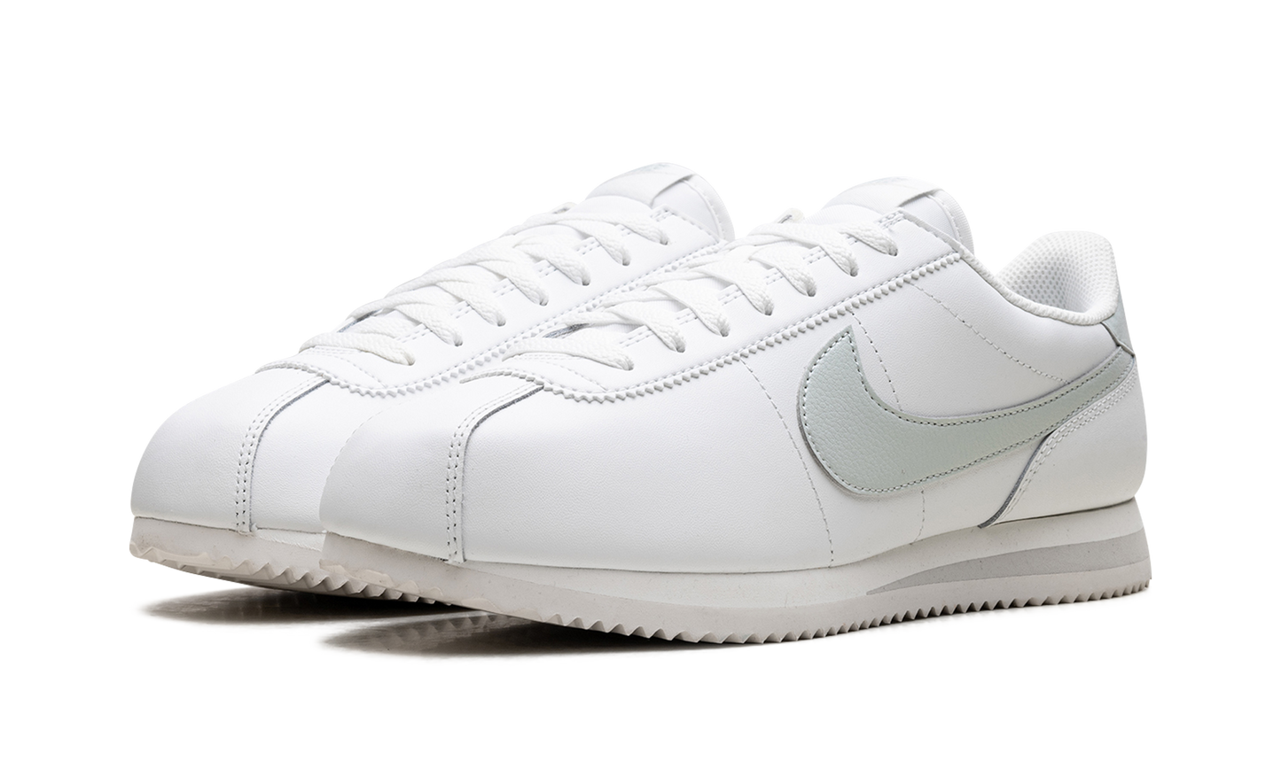 Cortez Leather WMNS "Summit White Light Silver"