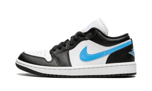 AIR JORDAN 1 LOW WMNS "Black / University Blue"