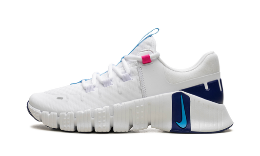 FREE METCON 5 WMNS "WHITE AQUARIUS BLUE"
