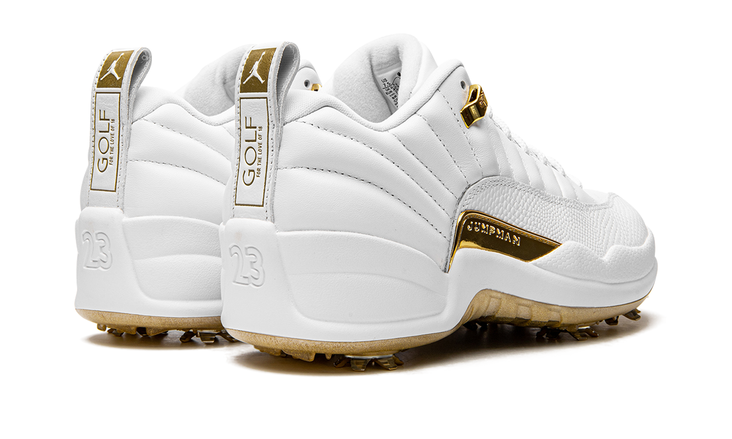 Jordan XII G NRG M22 "Jordan 12 Golf - White Metallic"