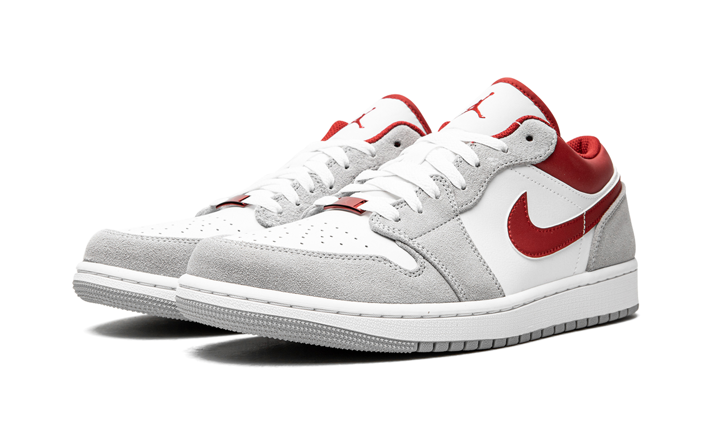 Air Jordan 1 Low SE "White / Grey / Red"