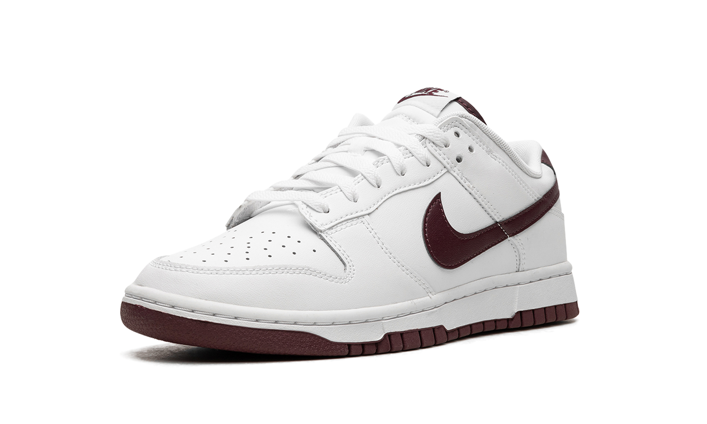 Dunk Low Retro "White Night Maroon"
