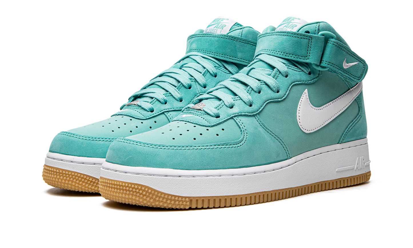 Air Force 1 Mid "Washed Teal"