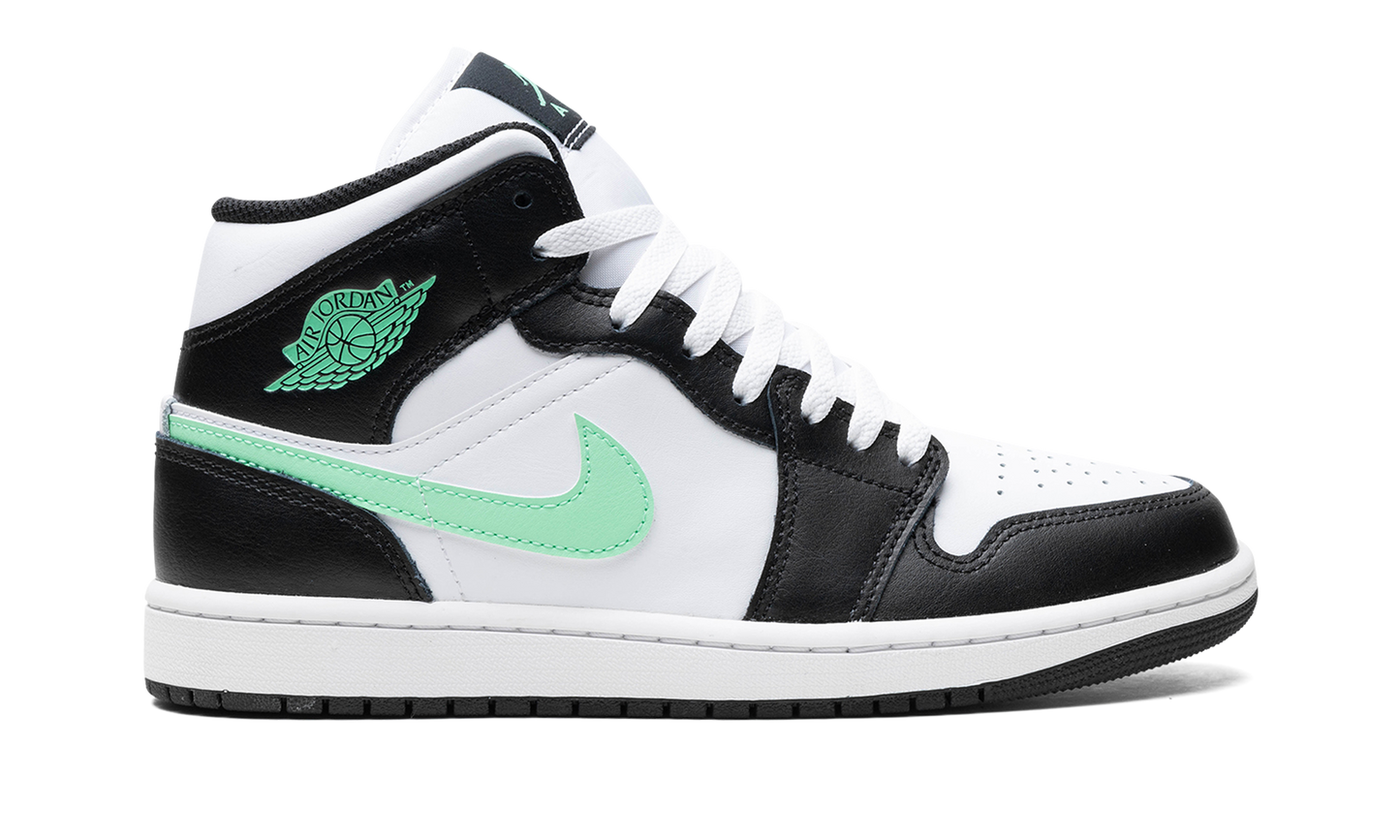 Air Jordan 1 Mid "GREEN GLOW"