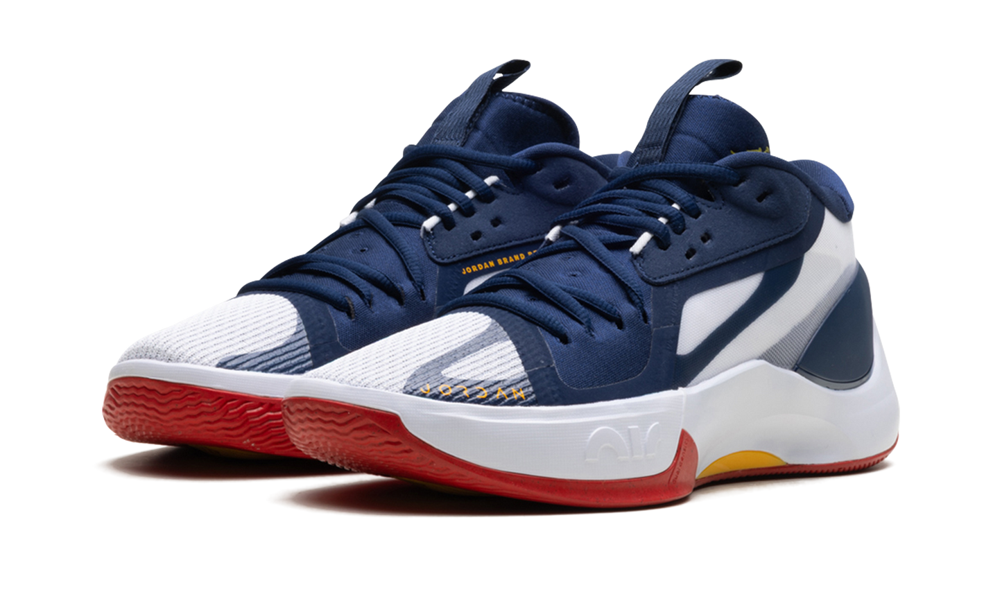 Jordan Zoom Separate "Midnight Navy/University Gold"
