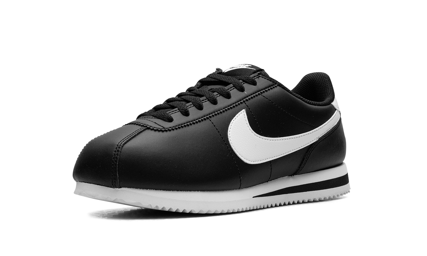 Cortez Leather WMNS "Black White"