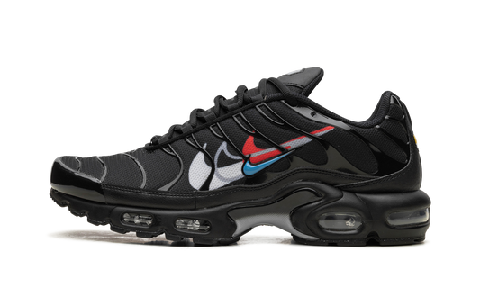 Air Max Plus "Multi Swoosh Black Bright Crimson"