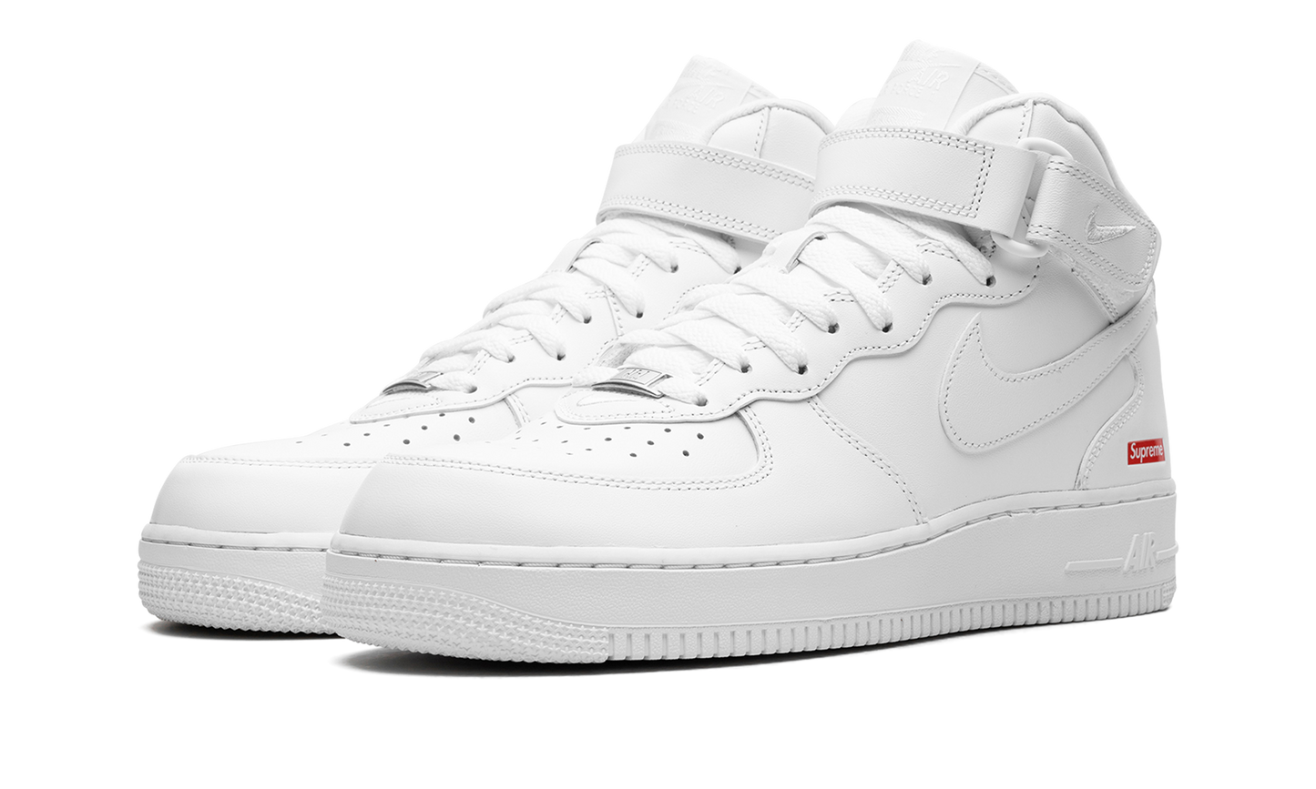 Air Force 1 Mid "Supreme - Mini Box Logo White"