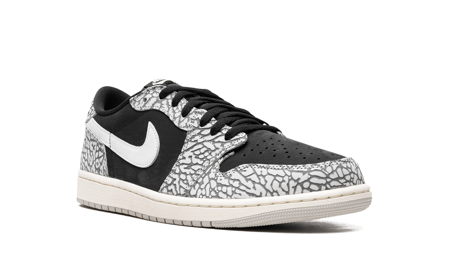 Air Jordan 1 Low "Black Elephant"