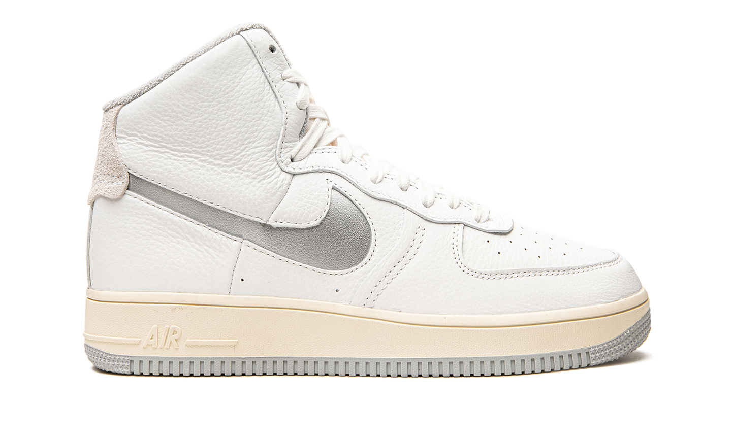 AIR FORCE 1 HIGH SCULPT MNS WMNS "White / Silver"